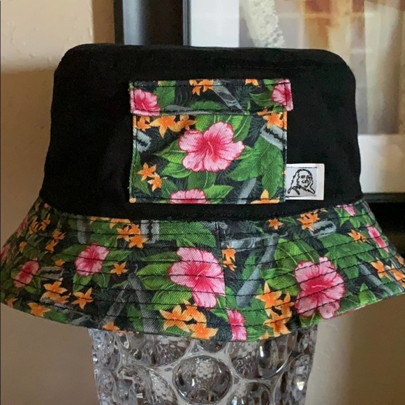 Franks Chop Shop Reversible Bucket Bucket hat Razors Secret Pocket RARE - Picture 4 of 6